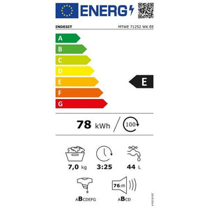 Práčka vopred plněná Indesit MTWE 71252 WK EE