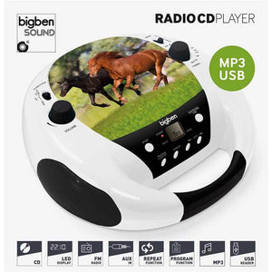 Prenosné rádio Bigben CD52HORSE