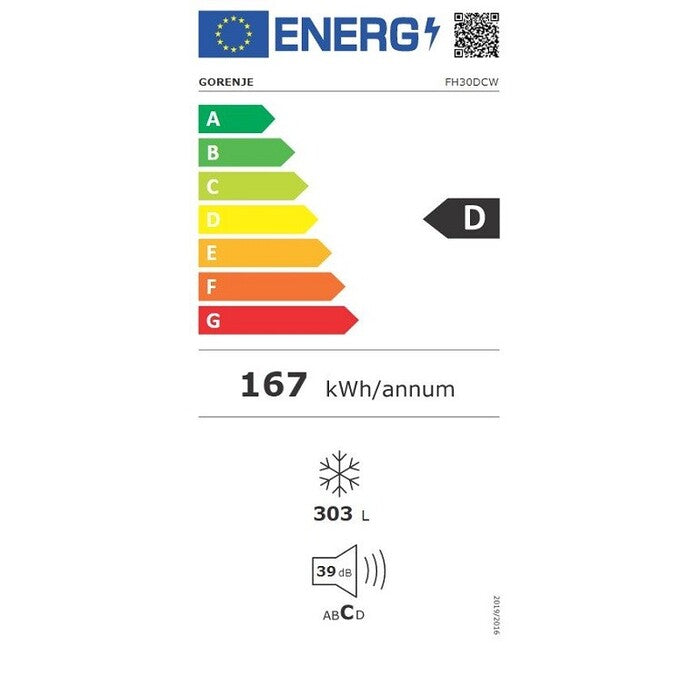 Pultová mraznička Gorenje FH30DCW