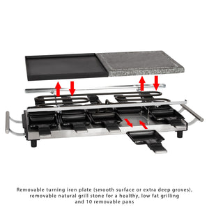 Raclette gril ProfiCook RG 1144, 1500W