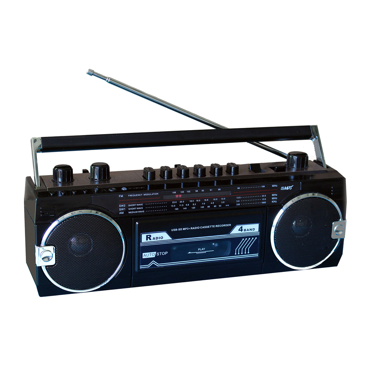 Rádio Roadstar RCR-3025EBT čierne