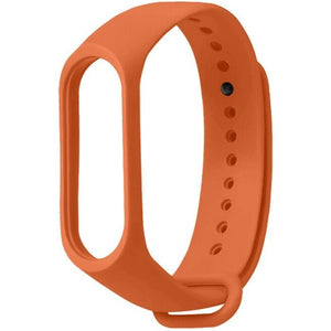 Remienok pre Xiaomi Mi Band 3/4, silikón, oranžová