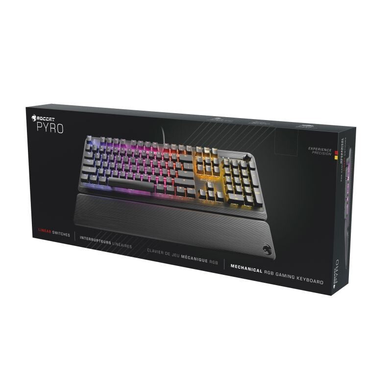 ROCCAT herná mechanická klávesnica Pyro, RED Switch, US layout