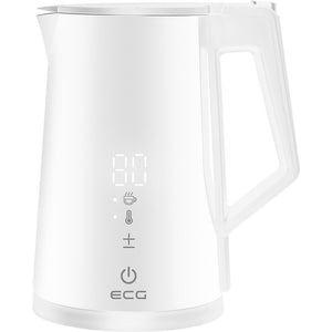 Rýchlovarná kanvica ECG Digitouch RK 1893, biela, 1,7l