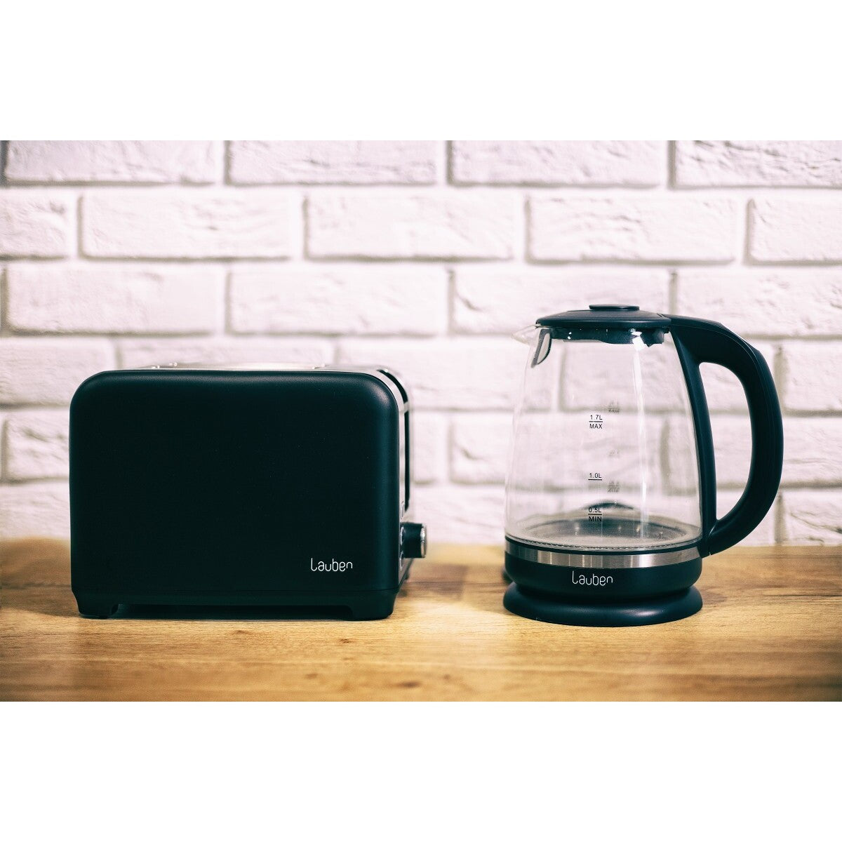 Rýchlovarná kanvica Lauben Electric Kettle EK17BG, sklo, 1,7l