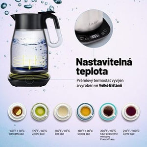 Rýchlovarná kanvica Lauben Vacuum Thermo Kettle VTK01S, 1,7l