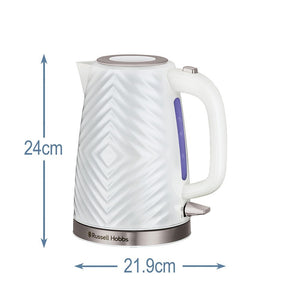 Rýchlovarná kanvica Russell Hobbs 26381-70, biela, 1,7l