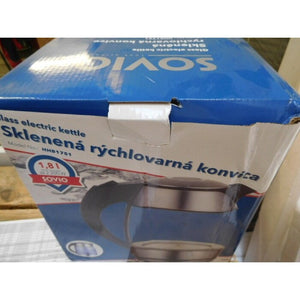 Rychlovarná kanvica Sovio HHB1751, 1,8L, sklo