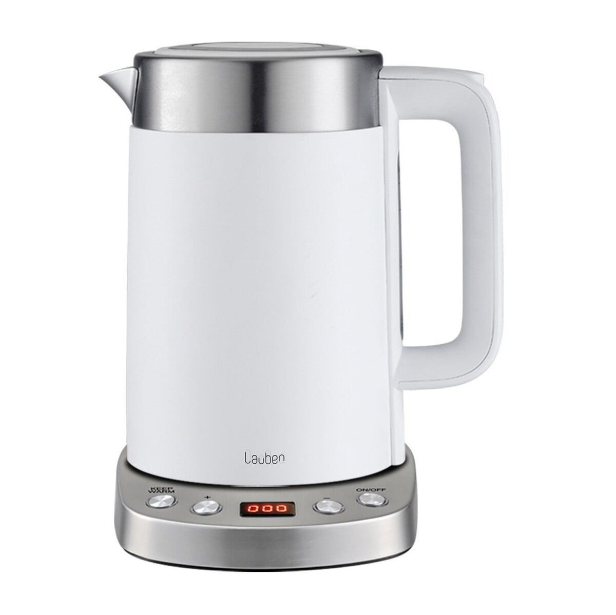 Rýchlovarná kanvica Lauben Electric Kettle EK17WS, biela, 1,7l