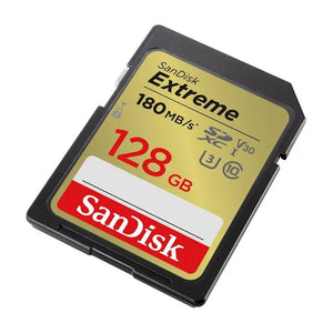 SanDisk Extreme 128GB SDXC 180MB/s, Class 10