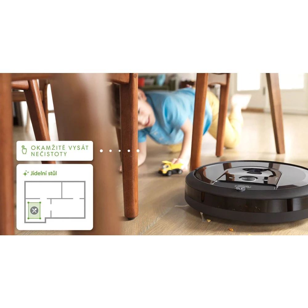 Set robotického vysávača iRobot Roomba j7+ a mopu Braava jet m6