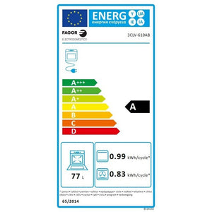 Sklokeramický sporák Fagor 3CLV-610AB