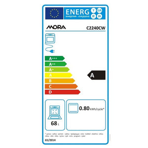 Sklokeramický sporák Mora C 2240 CW POŠKODENÝ OBAL