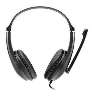 Headset CANYON CHSU-1, ľahký, USB pripojenie, čierna (CNSCHSU1B)