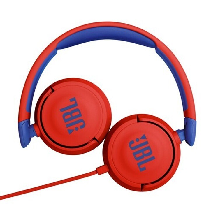 Slúchadlá cez hlavu JBL JR310, červené