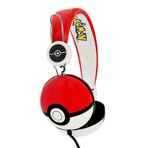 Slúchadlá cez hlavu Pokemon Pokeball