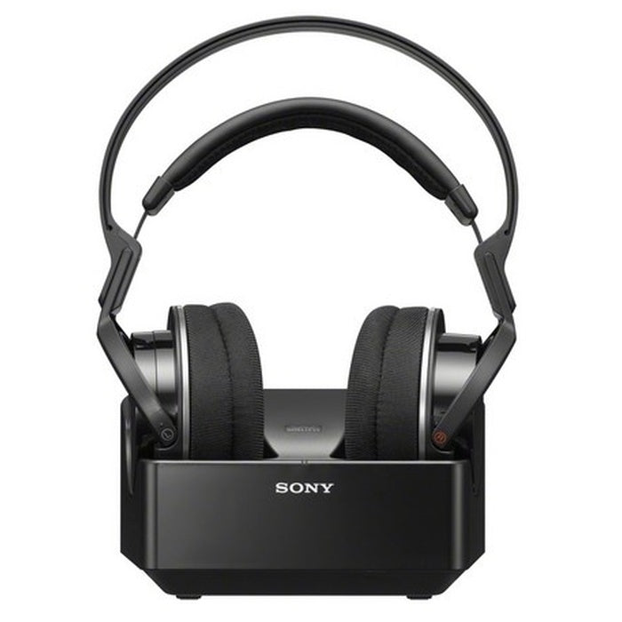 Slúchadla k TV Sony MDR-RF855RK, čierne POUŽITÉ, NEOPOTREBOVANÝ T