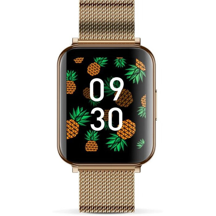 Smart hodinky Aligator Watch Life, 3x remienok, zlaté VADA VZHĽAD