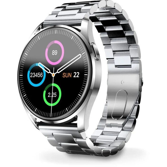 Smart hodinky Aligator Watch Pro X, 3 remienky, strieborná POUŽIT