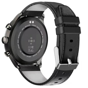 Smart hodinky Armodd Silentwatch 4 Lite, kožený rem, čierna