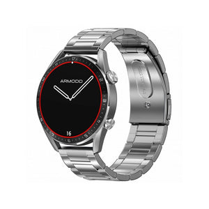 Smart hodinky Armodd Silentwatch 5 Pro, kovový rem., strieborná P