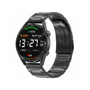 Smart hodinky Armodd Silentwatch 5 Pro, kovový remienok, čierna