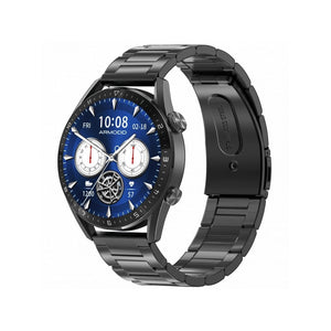 Smart hodinky Armodd Silentwatch 5 Pro, kovový remienok, čierna