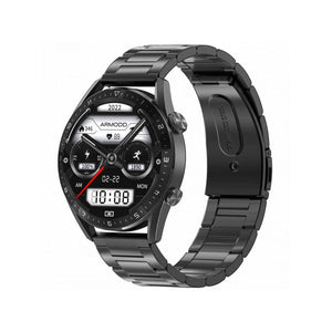 Smart hodinky Armodd Silentwatch 5 Pro, kovový remienok, čierna P