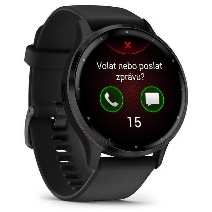 Smart hodinky Garmin Venu 3, black