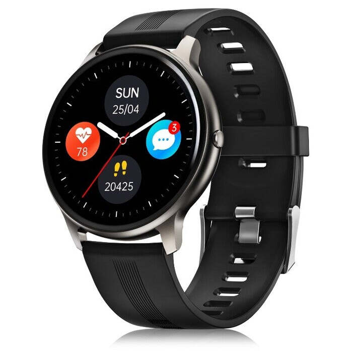 Smart hodinky Niceboy X-fit Watch Pixel, čierne POUŽITÉ, NEOPOTR