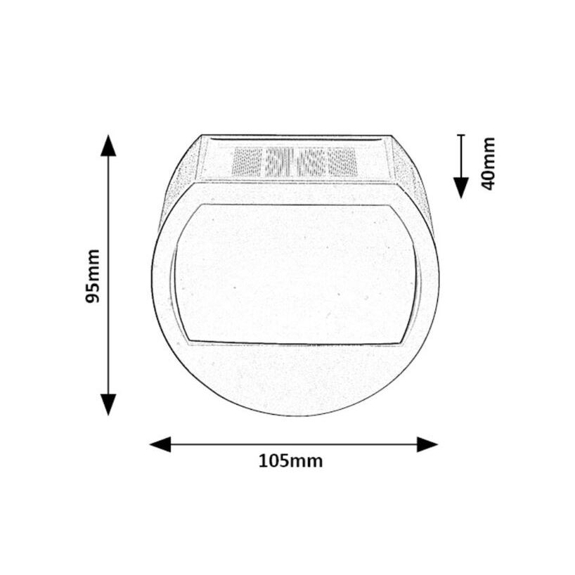 SMART LED svetlo Rabalux 7247 Durde