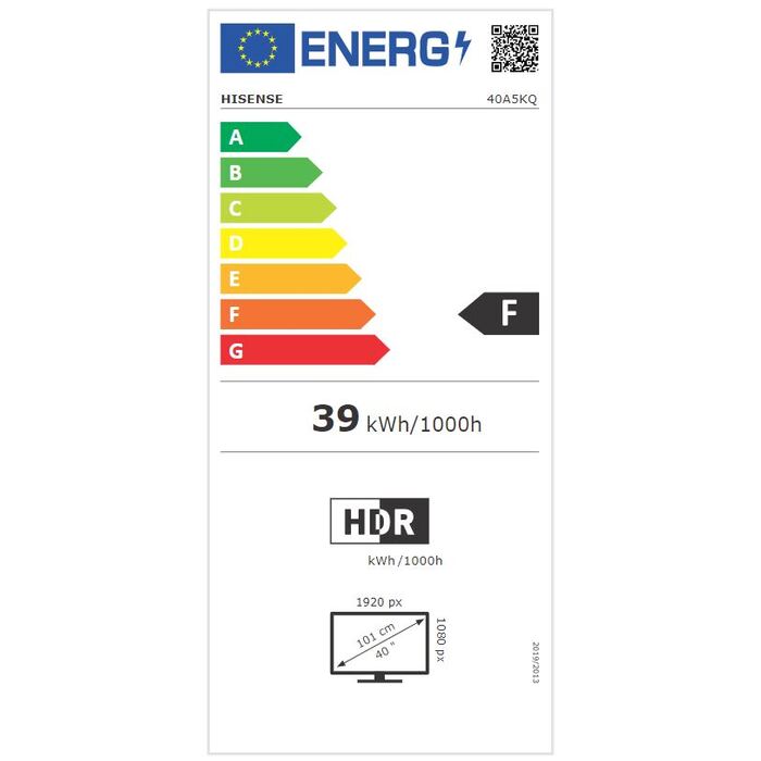 Smart televízia Hisense 40A5KQ (2023) / 40&quot; (103cm) POŠKODENÝ OBAL