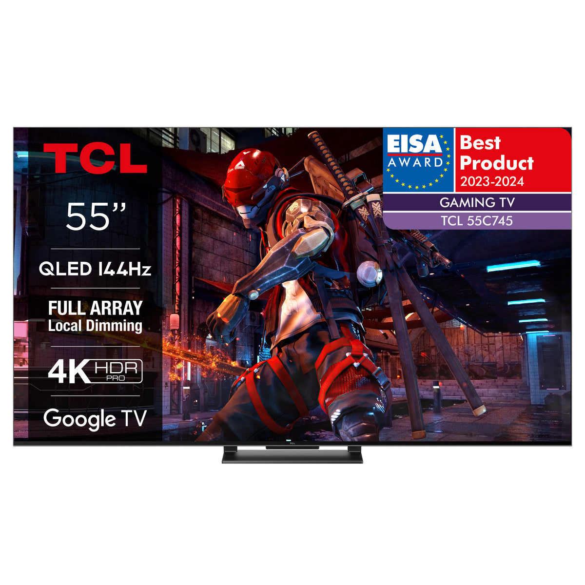 Smart televízia TCL 55C745 (2023) / 55&quot; (139 cm)