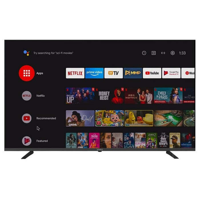 Smart televízia Vivax 58UHD10K / 58" (146 cm) POŠKODENÝ OBAL