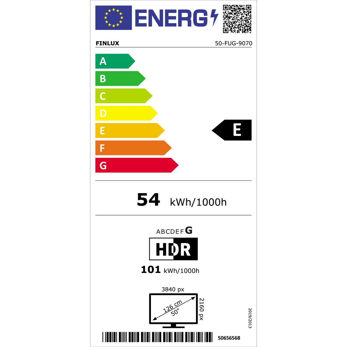 Smart televízor Finlux 50FUG9070 / 50&quot; (126 cm)