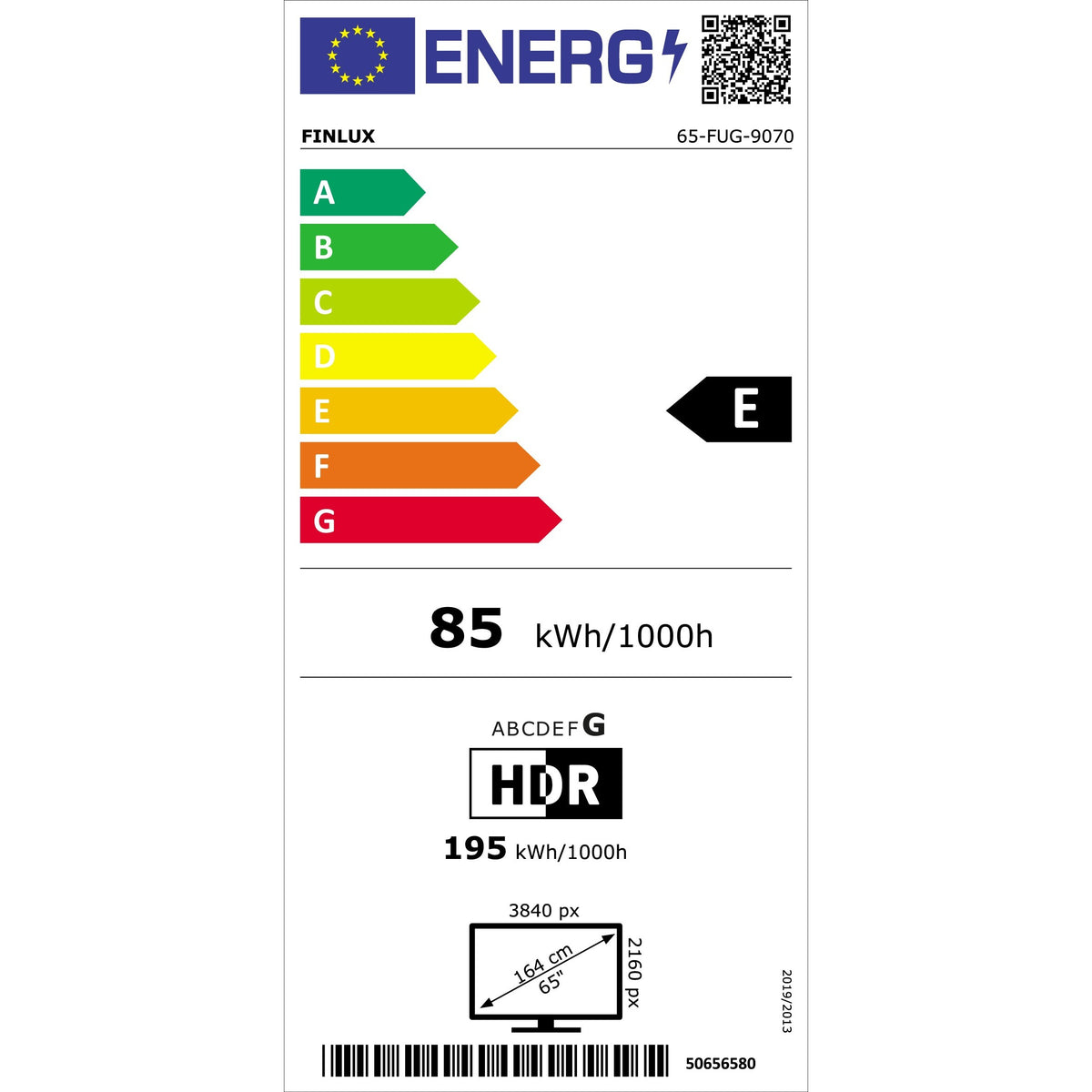 Smart televízor Finlux 65FUG9070 / 65&quot; (165 cm)