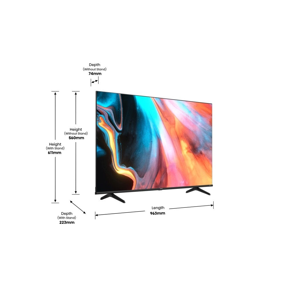 Smart televízor Hisense 43E7HQ / 43&quot; (109 cm) ROZBALENÉ