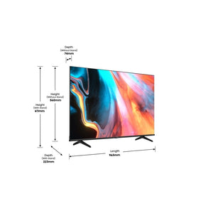 Smart televízor Hisense 43E7HQ / 43" (109 cm) ROZBALENÉ