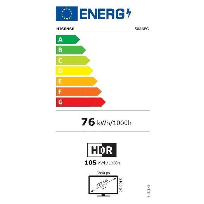 Smart televízor Hisense 50A6EG / 50&quot; (126 cm)