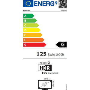 Smart televízor Hisense 65A66G 2021 / 65" (165 cm)