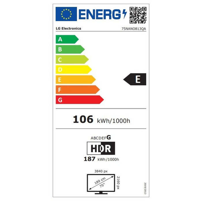 Smart televízor LG 75NANO81Q (2022) / 75&quot; (189 cm)