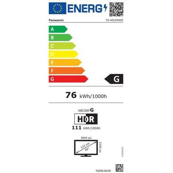 Smart Televízor Panasonic TX-49JX940E (2021) / 49&quot; (123 cm)