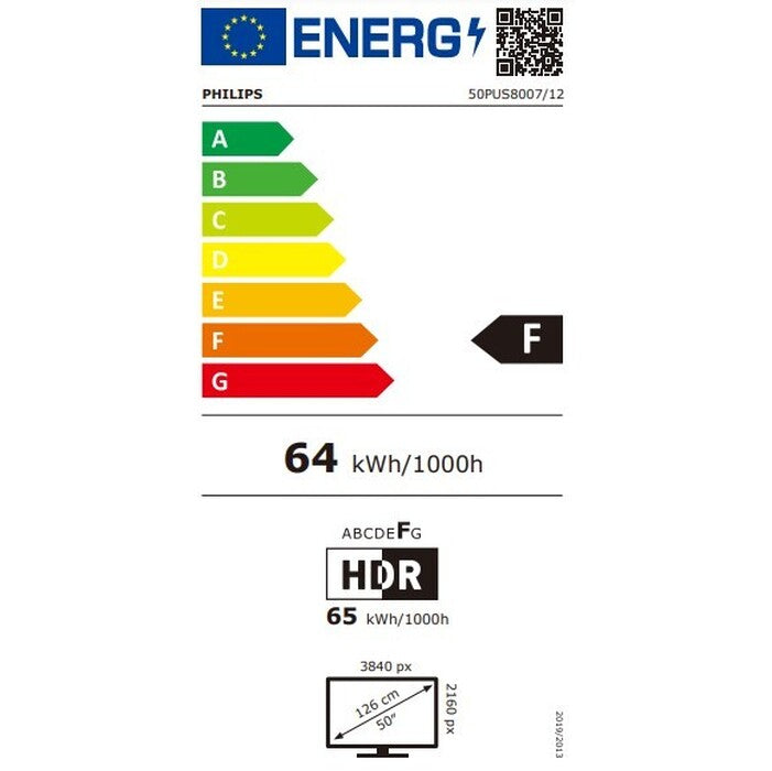 Smart televízor Philips 50PUS8007 (2022) / 50&quot; (126 cm)