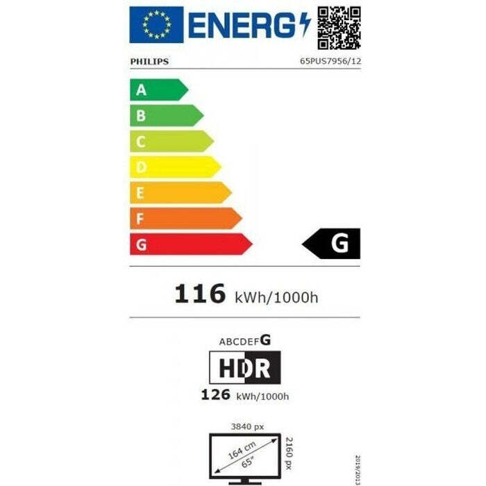 Smart televízor Philips 65PUS7956 (2021) / 65&quot; (164 cm)