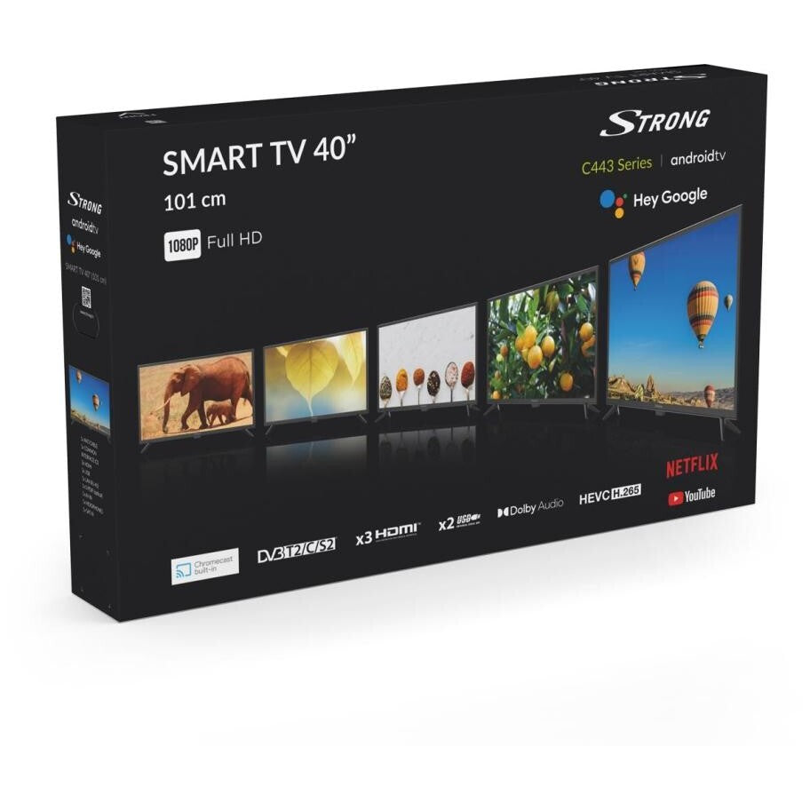 Smart televízor Strong SRT40FC4433 (2021) / 40&quot; (101 cm)