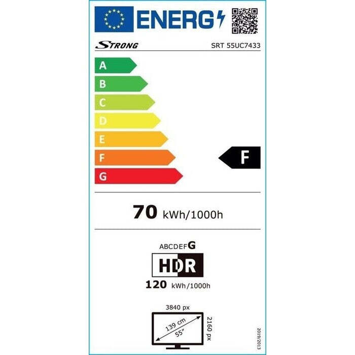 Smart televízor Strong SRT55UC7433 / 55&quot; (139 cm)