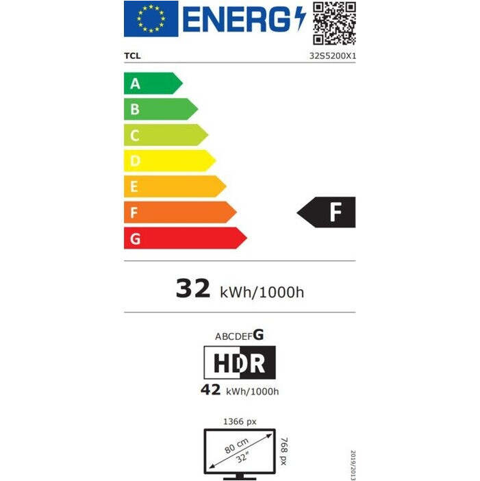 Smart televízor TCL 32S5200 / 32&quot; (80 cm) POUŽITÉ, NEOPOTREBOVANÝ