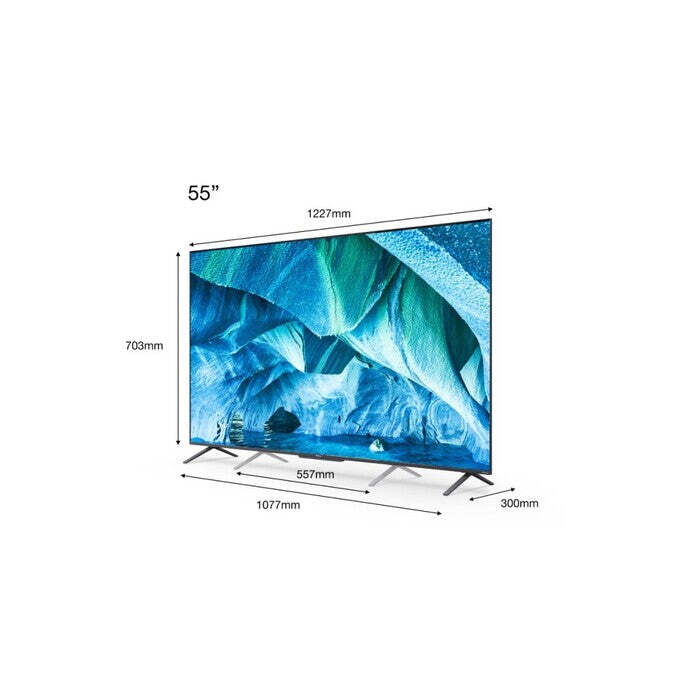 Smart televízor TCL 55C725 (2021) / 55&quot; (139 cm)