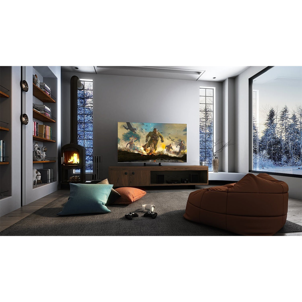 Smart televízor TCL 55C735 (2022) / 55&quot; (139 cm)