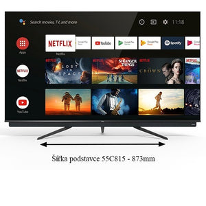 Smart televízor TCL 55C815 (2020) / 55" (139 cm)